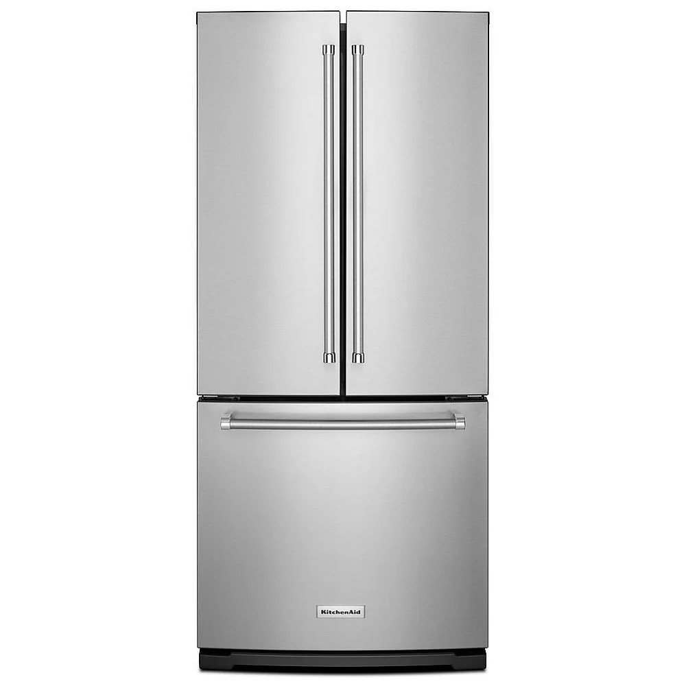 Réfrigérateur KitchenAid KRFF300ESS – 20 pi³, portes françaises, inox
