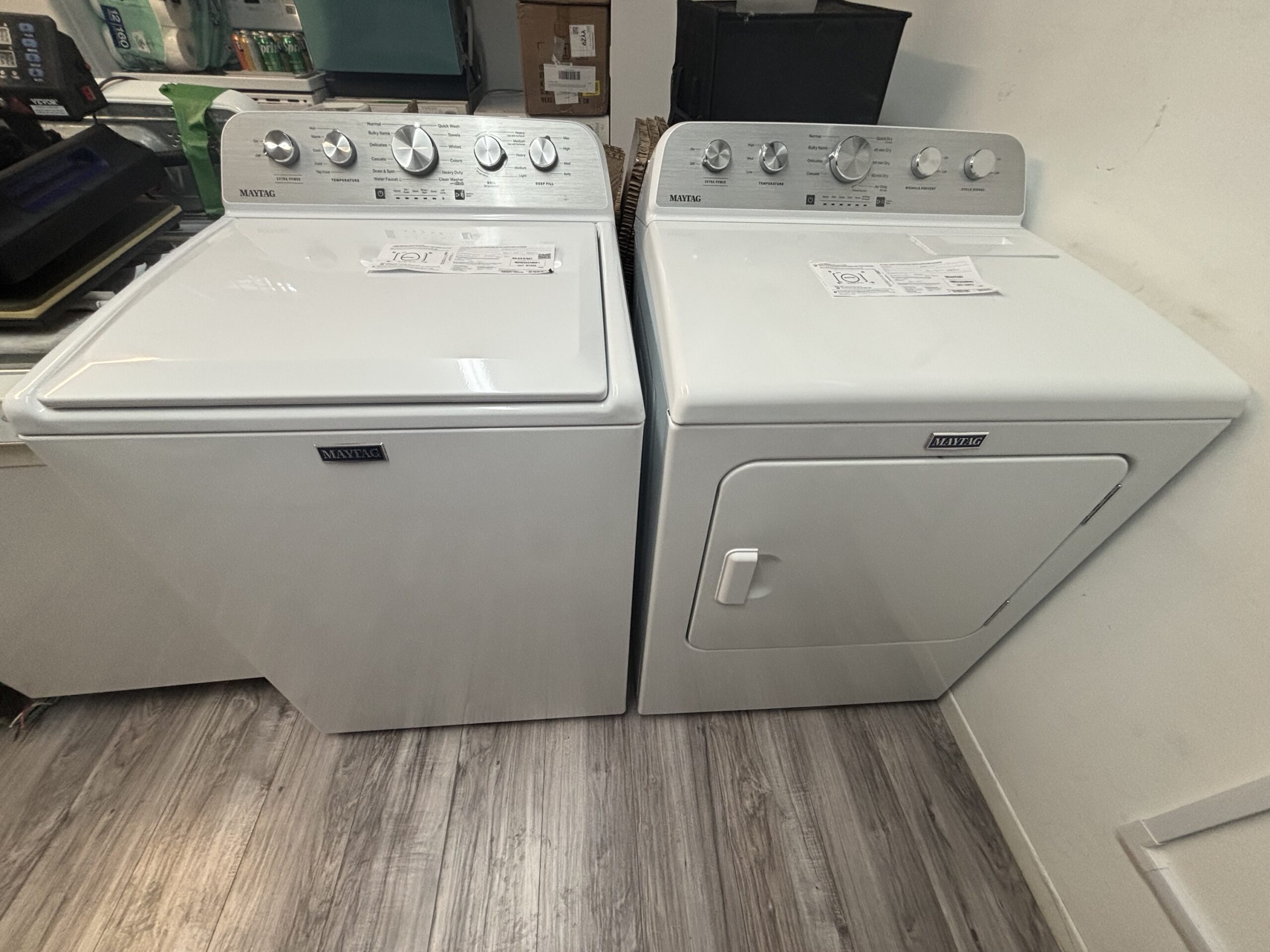 Duo Laveuse Sécheuse Maytag MVW5035MW + YMED5030MW – Image 2