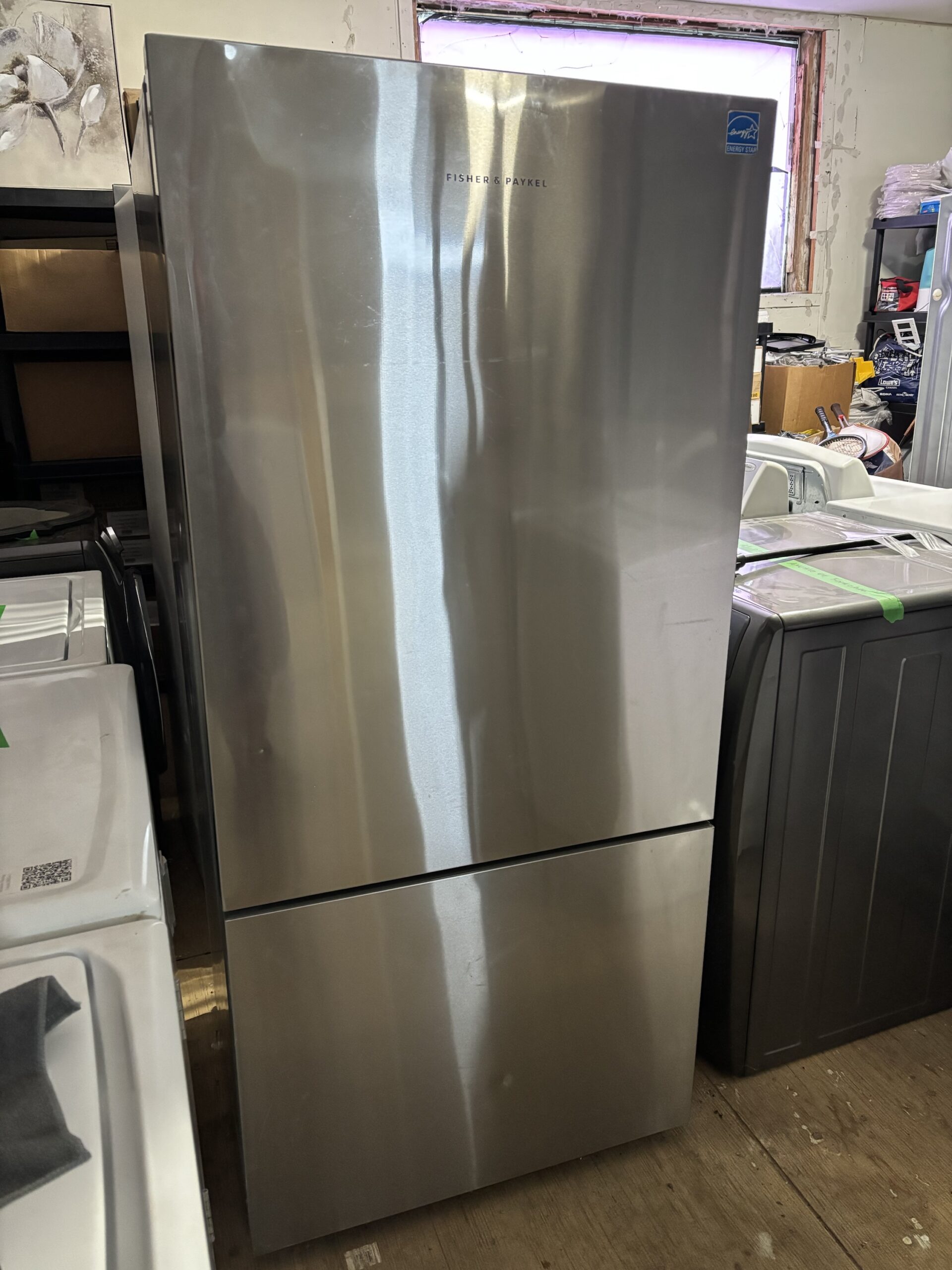 Réfrigérateur Fisher & Paykel RF170BLPX6 – Congélateur inférieur – Acier inoxydable – Image 3