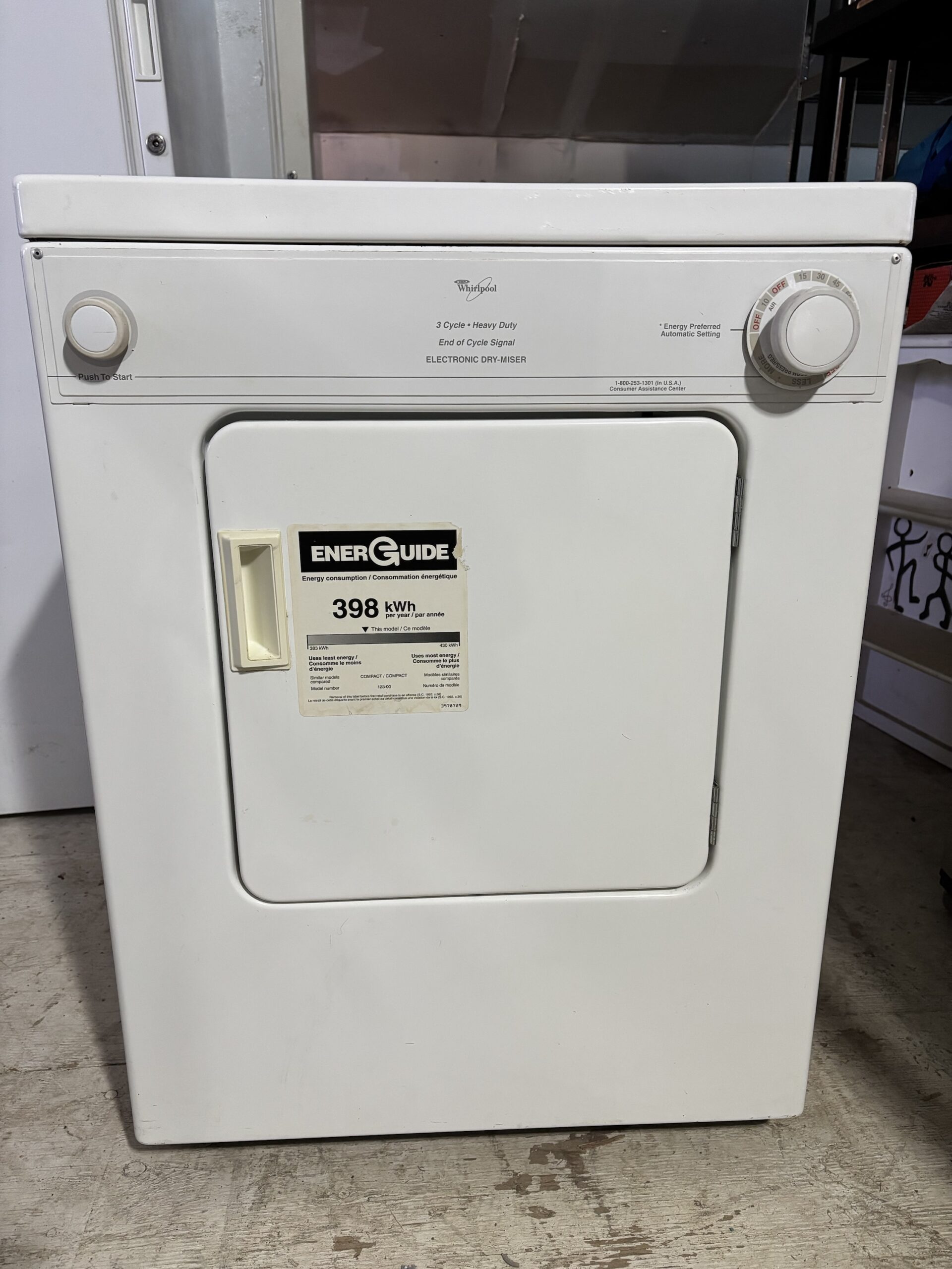 Sécheuse Whirlpool LDR3822HQ1 – 120V – Compacte – Image 3