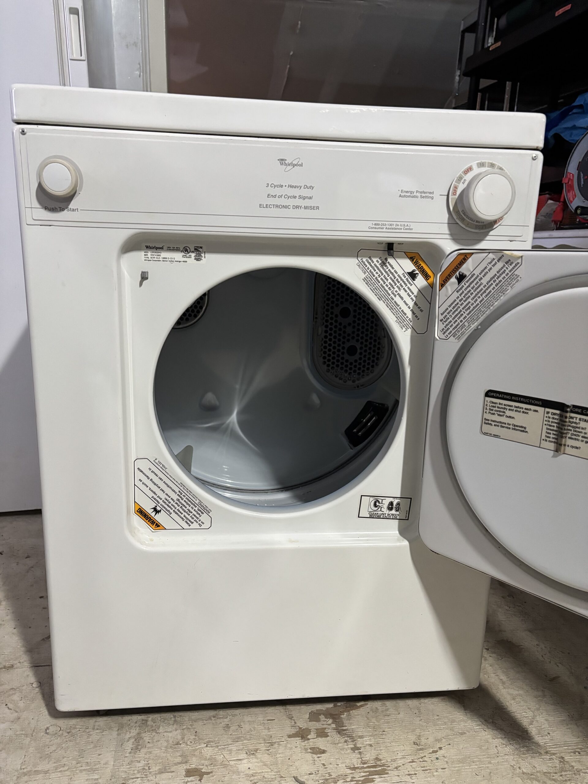 Sécheuse Whirlpool LDR3822HQ1 – 120V – Compacte – Image 4