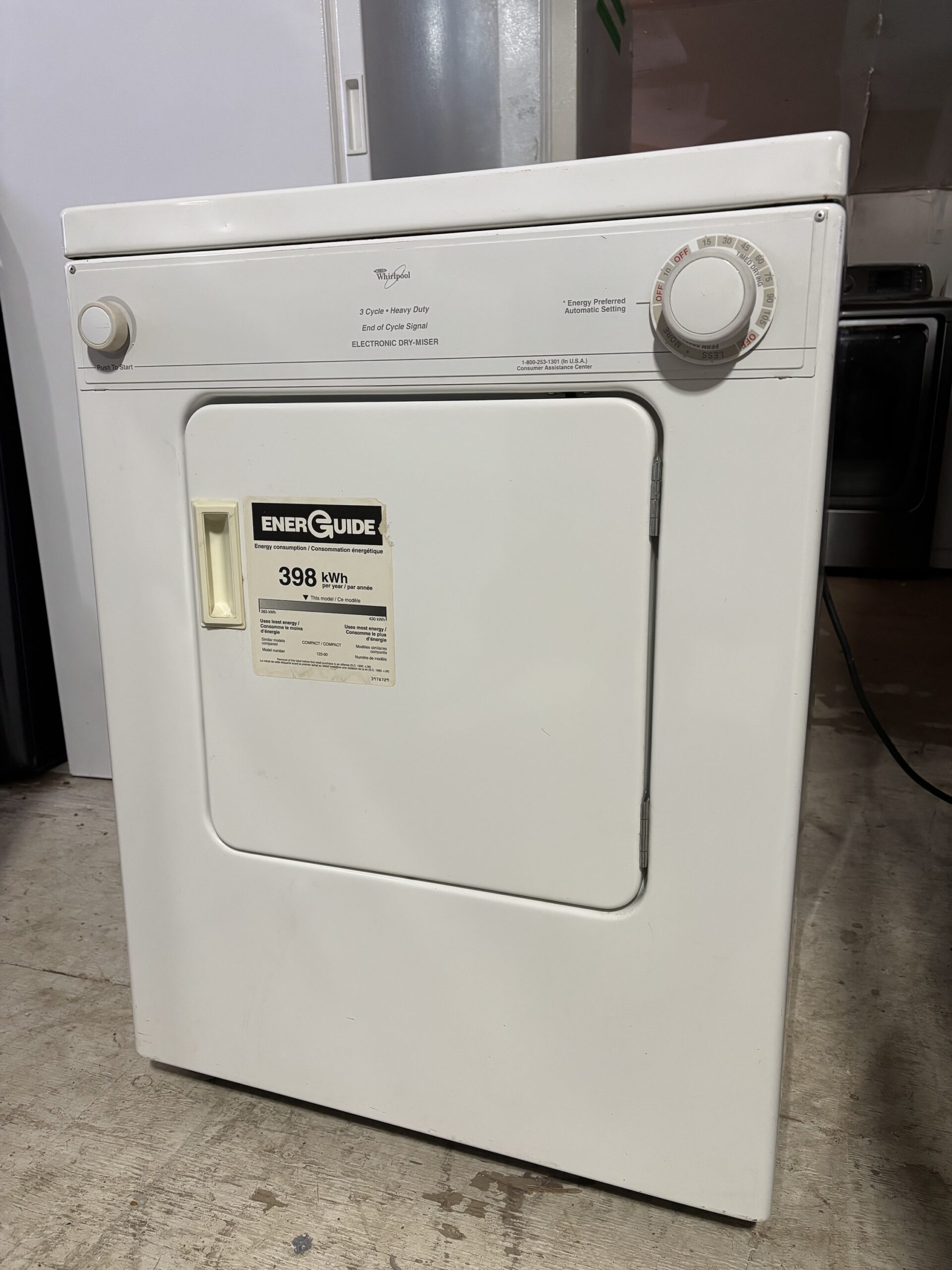 Sécheuse Whirlpool LDR3822HQ1 – 120V – Compacte – Image 5