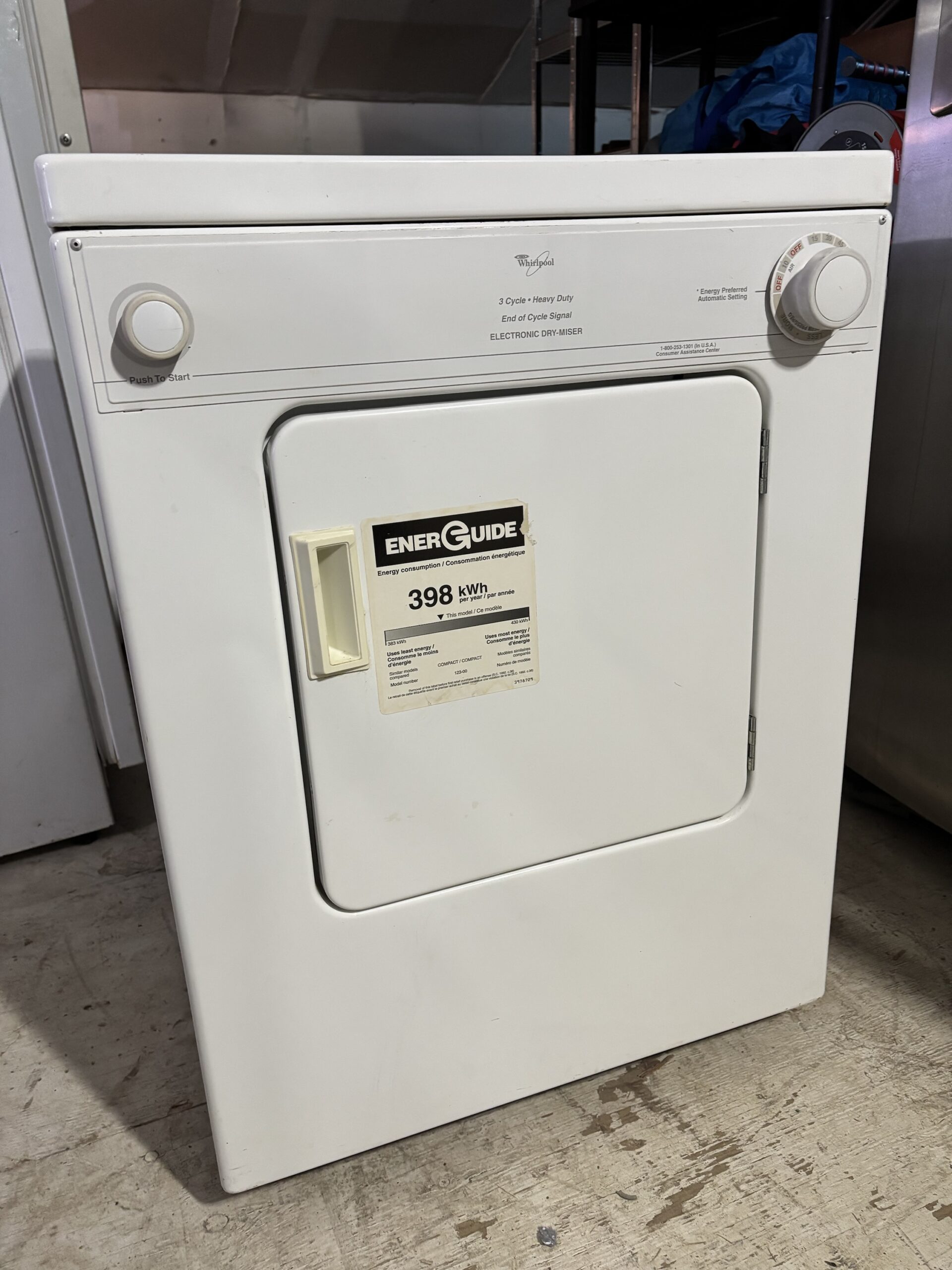 Sécheuse Whirlpool LDR3822HQ1 – 120V – Compacte – Image 6