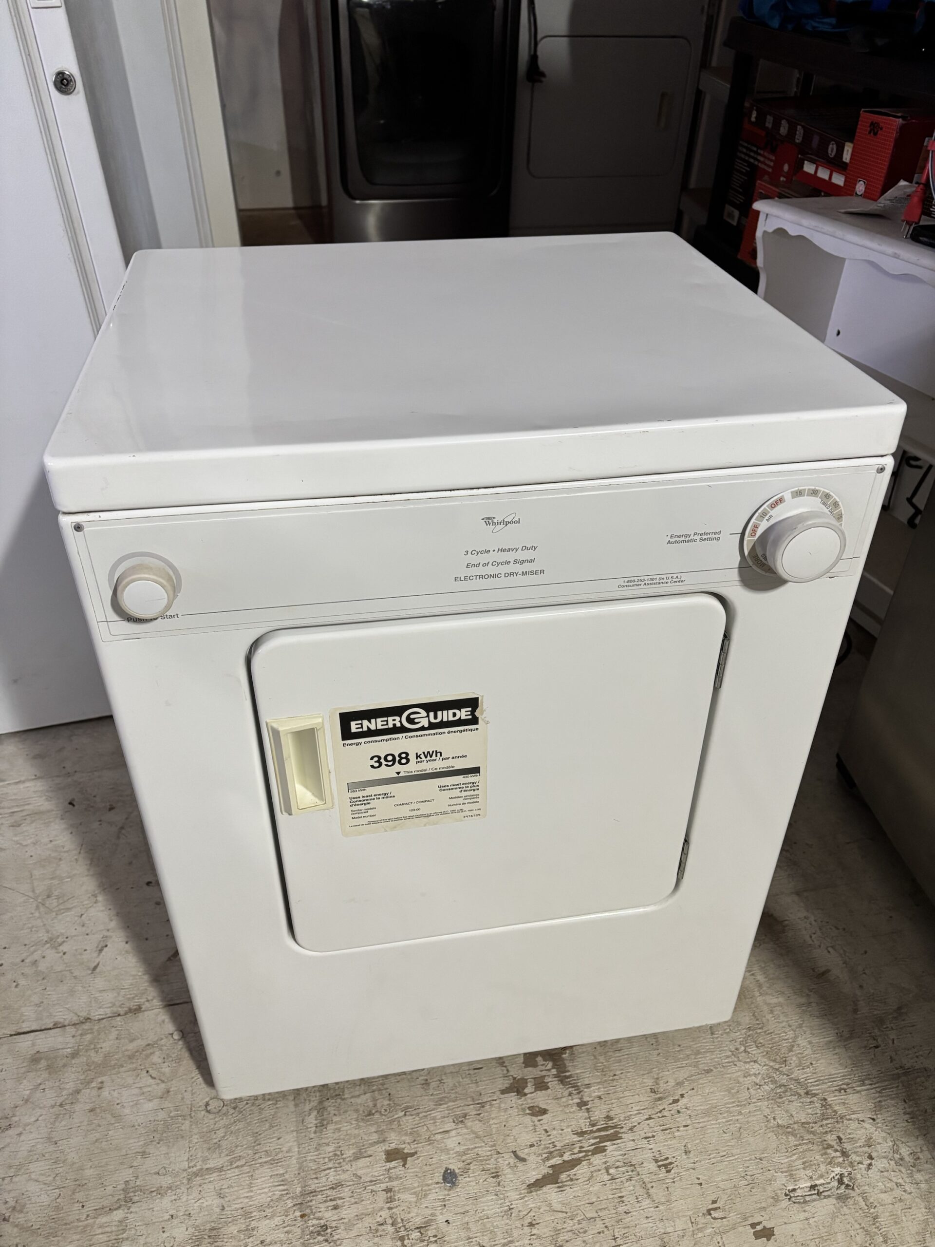 Sécheuse Whirlpool LDR3822HQ1 – 120V – Compacte – Image 7